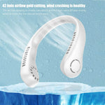Premium Bladeless Neck Fan – 3000mAh Battery